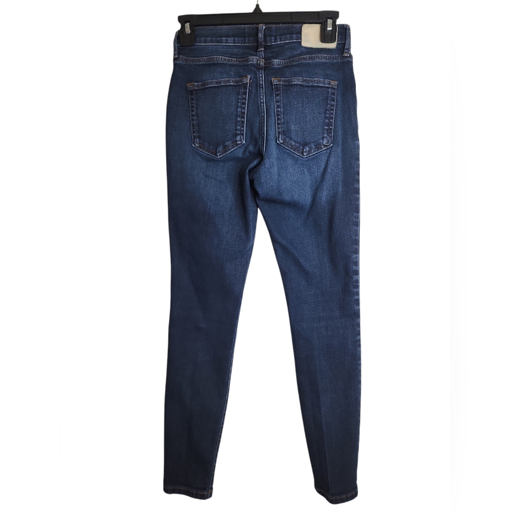 Everlane The Mid-Rise Skinny Stretch Jean Dark Wash sz 26 - Picture 10 of 16